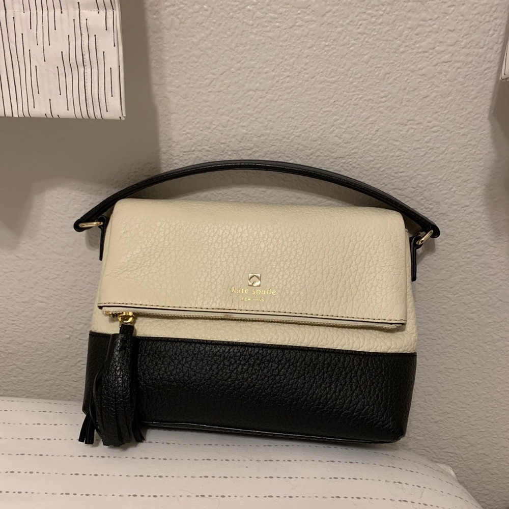 Kate Spade Two Tone Leather Crossbody